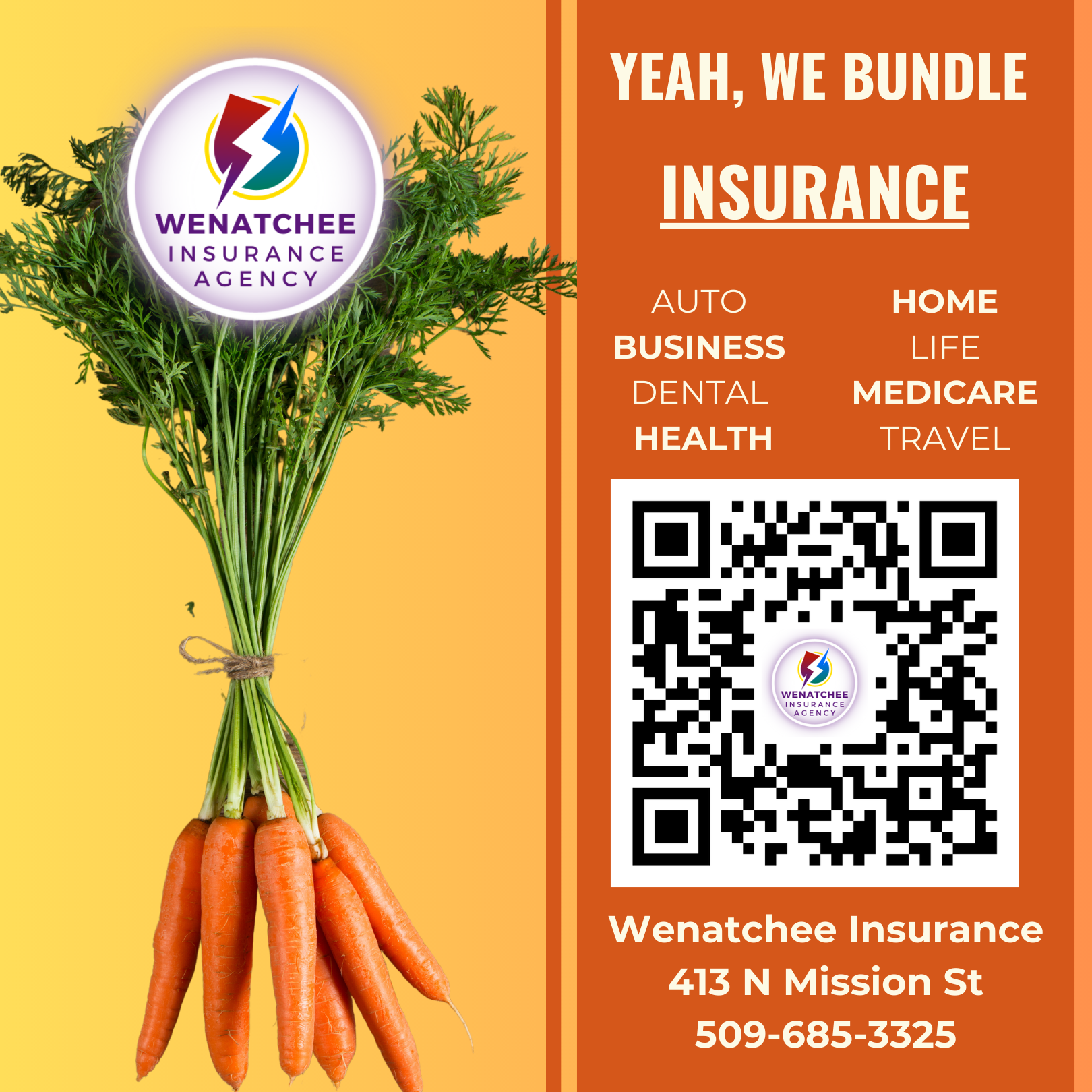 Home, Health, Medicare, Apple Health or Car we can help with your insurance.