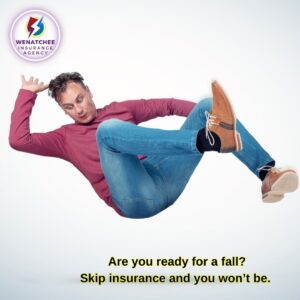 Fall liability insurance