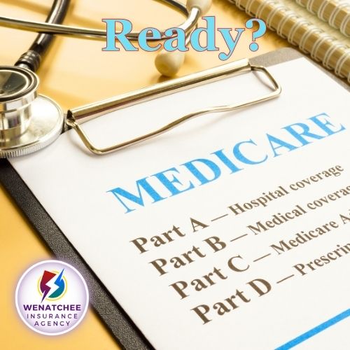 Medicare part A, Part B, Part C and Part D