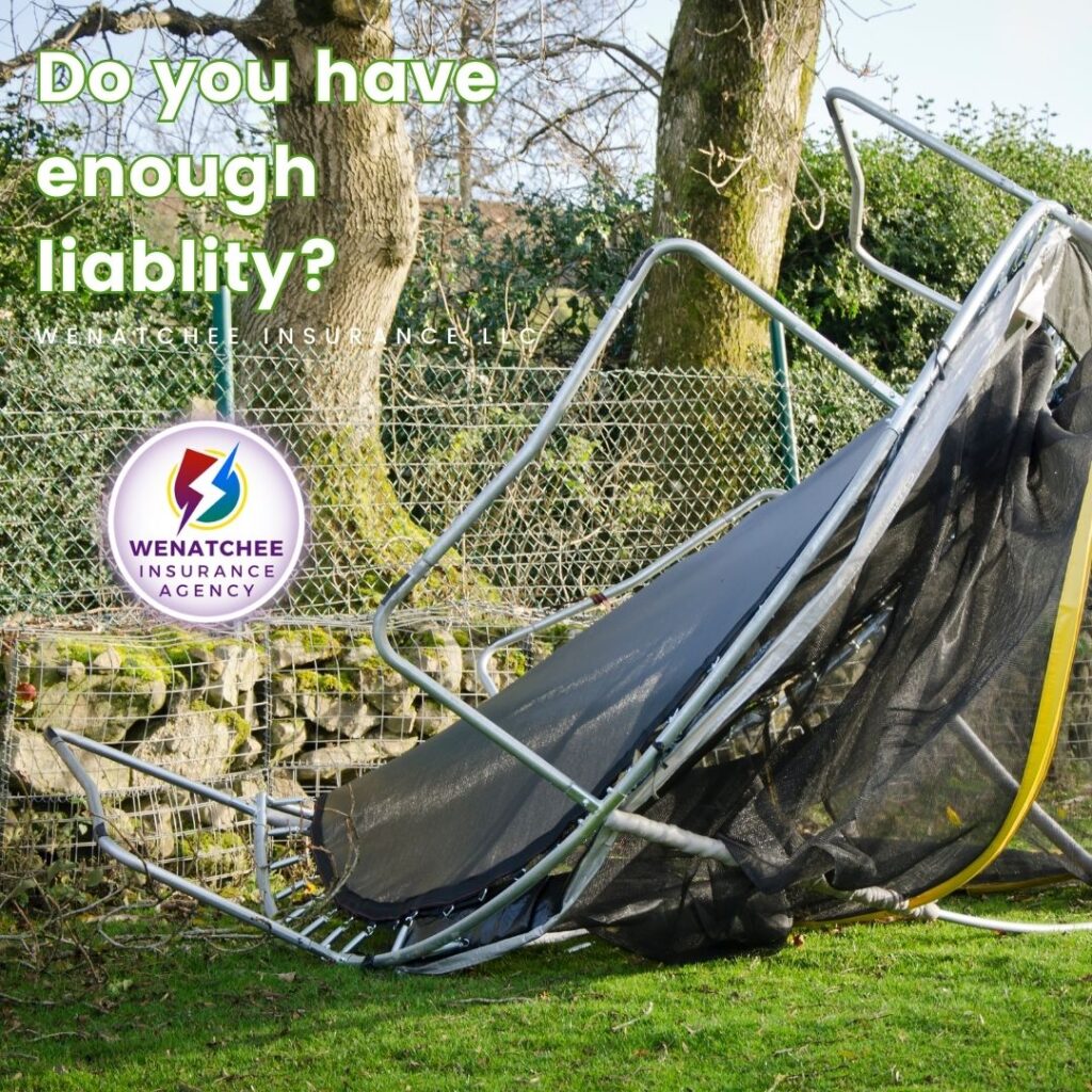 Wind trampoline damage insurance wenatchee